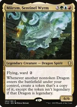 Miirym, Sentinel Wyrm Custom Commander Deck MTG Magic the Gathering - Image 1