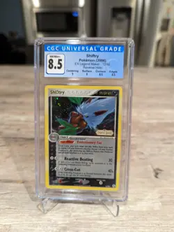2006 pokemon ex legend maker 12/92 shiftry reverse holo cgc 8.5 psa bgs stamped - Image 1