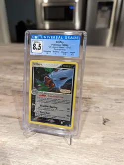 2006 pokemon ex legend maker 12/92 shiftry reverse holo cgc 8.5 psa bgs stamped - Image 2