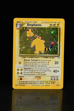 Pokemon TCG Ampharos Neo Revelations 1/64 Holo Rare - Image 1