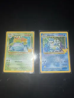 Pokemon TCG Cards Celebrations Lot - Blastoise #2 & Venusaur #15 Holos - Image 1