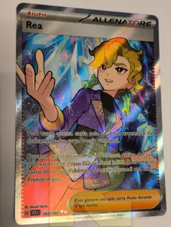 Rea / Briar ® Corona Astrale SCR 163/142 ® Rara Full Art ® Pokemon ® Italiano - Image 2