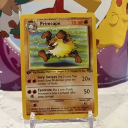 Pokemon 1st Edition Jungle Primeape 43/64🔥 - Image 1