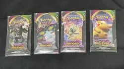 Pokemon Vivid Voltage Sleeved Booster Pack Sealed Completed Art Set w/Protector - Image 1