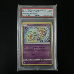 PSA 9 Pokemon Shining Mew 40/73 Shining Legends Ultra Rare Holo - Image 1