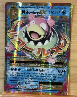 Pokemon TCG Holo Ultra Rare Full Art MSlowbro EX 2016 XY Evolutions 27/108 - Image 1