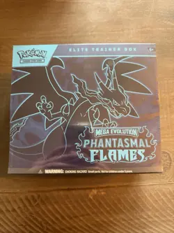 2025 Pokemon Phantasmal Flames Sealed ETB Elite Trainer Box - Image 1