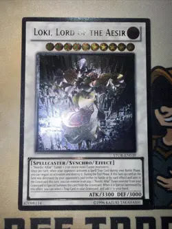 Loki Lord Of The Aesir Ultimate Rare Unlimited STOR-EN039 YuGiOh! NM EURO - Image 3