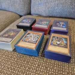Yu-Gi-Oh Mix of Starter/Structure Decks Lot of 6 Near Mint W/ Sleeves & Mp16 Tin - Image 2