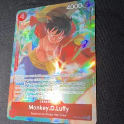 ONE PIECE Monkey.D.Luffy SR OP12-015 Alternate Art Foil Legacy Master 4000 - Image 2
