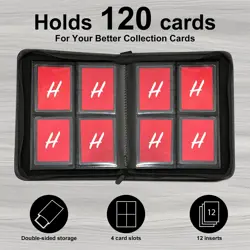 Toploader Binder 4 Pocket – Holds 112 Top Loaders | Double-Sided Trading Card... - Image 5