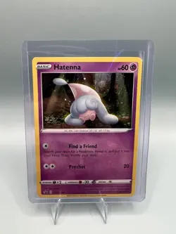 Hatenna Holo NM SWSH040 General Mills Promo Pokemon Card - Image 1