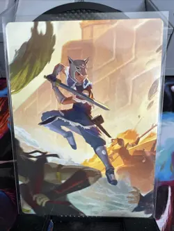 Sokka's Charge Art Card - Art Series: Avatar: The Last Airbender (ASTLA) Magic - Image 1