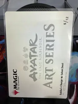 Sokka's Charge Art Card - Art Series: Avatar: The Last Airbender (ASTLA) Magic - Image 2