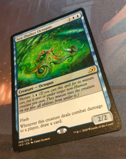 Sea-Dasher Octopus - Ikora: Lair of Behemoths - Rare - NM (see pics) MTG - Image 3