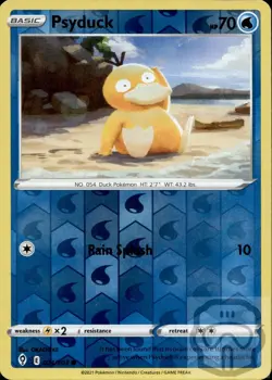 Psyduck 024/203 C Evolving Skies Pokemon Reverse Holo NM/M - Image 3