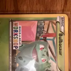 Bulbasaur: Build-A-Bear Workshop Exclusive 001/108 Stamped Pokemon Card LP/MP - Image 3