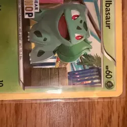 Bulbasaur: Build-A-Bear Workshop Exclusive 001/108 Stamped Pokemon Card LP/MP - Image 4