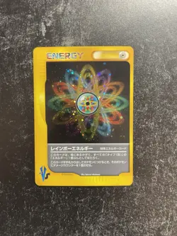 Pokemon Rainbow Energy 2001 Japanese VS Ultra Rare Holo NM+ - Image 1