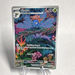 Pokemon Gloom 198/197 SV03 Obsidian Flames Illustration Rare Full Art Holo Masa… - Image 1