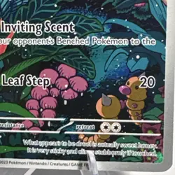 Pokemon Gloom 198/197 SV03 Obsidian Flames Illustration Rare Full Art Holo Masa… - Image 4