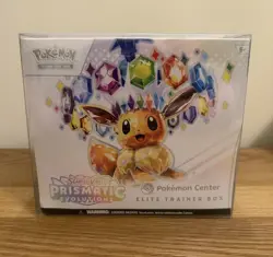 Pokemon Prismatic Evolutions Pokemon Center ETB - New & Sealed - [Minor Damage] - Image 1