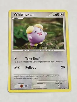 2009 Pokemon TCG Supreme Victors #132 - Whismur - Image 1