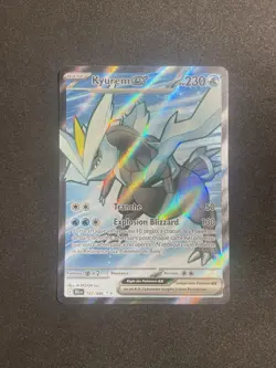 Carte Pokemon KYUREM Ex FA 157/086 FR Foudre Noire BLK Neuve - Image 1