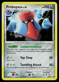 Pokemon Card - Probopass Arceus 7/99 Holo Rare - Image 1