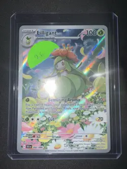 Pokemon Lilligant Illustration Rare Holo Card 092/086 Sv: Black Bolt 2025 - Image 1