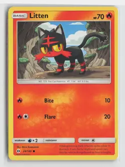 Litten - (Water Web Holo) Promo Miscellaneous Cards & Products 024/149 NM - Image 1