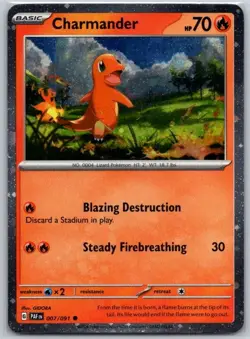 Charmander - (Cosmos Holo) 004/165 Reverse Holo Miscellaneous Cards & Products N - Image 1