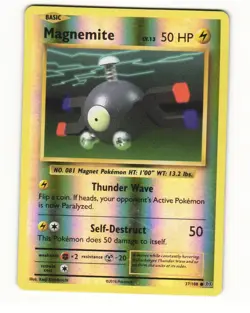 Magnemite 37/108 Reverse Holo Common 2016 Evolutions Pokemon HP - Image 1