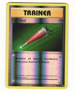 Full Heal 78/108 Uncommon Reverse Holo 2016 Evolutions Pokemon LP - Image 1