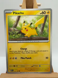 Pokemon TCG - S&V 151 - Pikachu Pokemon Together Promo - NM/M - Image 1