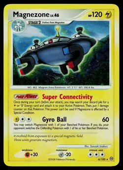 Pokemon Card - Magnezone Stormfront 6/100 Holo Rare - Image 1