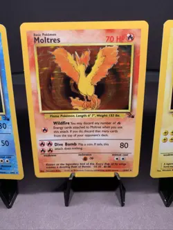 Pokemon TCG Legendary Birds Fossil Set Holo Rare Lot - WOTC Era VTG 1999 LP - Image 3