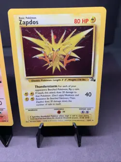 Pokemon TCG Legendary Birds Fossil Set Holo Rare Lot - WOTC Era VTG 1999 LP - Image 4