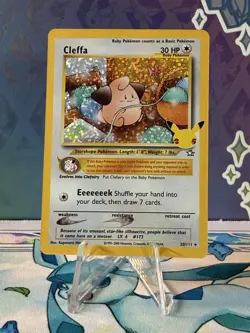 Cleffa Holo Rare Pokemon Celebrations Classic Collection 20/111 NM Condition - Image 1