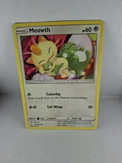 Meowth 147/214 Sm-Unbroken Bonds Regular Pokemon TCG Near Mint - Image 1