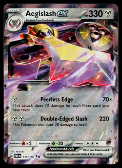 Aegislash ex 135/182 Double Rare Paradox Rift Pokemon Near Mint - Image 1