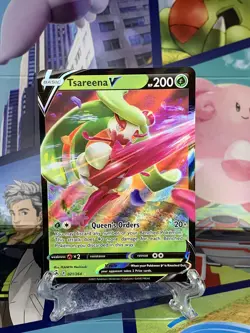 Tsareena V - 021/264 Ultra Rare HOLO Fusion Strike Pokemon TCG NM 🔥🔥🔥 - Image 1