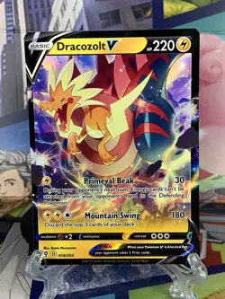 Dracozolt V 058/203 Ultra Rare Holo Evolving Skies Pokemon TCG - NM 🔥🔥🔥 - Image 1