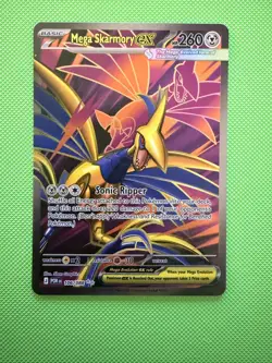 Mega Skarmory EX 106/088 Pokemon TCG Perfect Order Ultra Rare English - Image 1