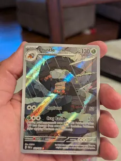 Pokemon TCG Crustle 183/182 Paradox Rift Secret Rare Alt Art NM/M Condition - Image 1