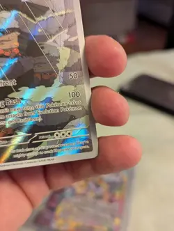 Pokemon TCG Crustle 183/182 Paradox Rift Secret Rare Alt Art NM/M Condition - Image 3