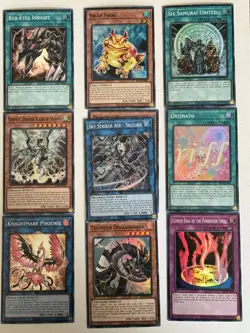Yu-Gi-Oh 10x Super Rare Card Lot NM Random Bundle Sleeved (READ DESC) - Image 1