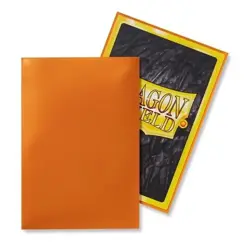 Dragon Shield 60 Deck Protector Sleeves Japanese size Orange AT-10613 Yugioh TCG - Image 2