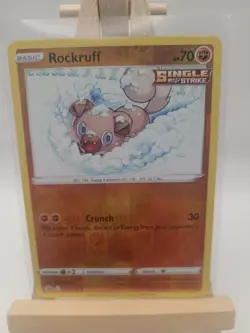 Rockruff 086/198 Reverse Holo Chilling Reign Pokemon Pokemon Card NM Near Mint - Image 1