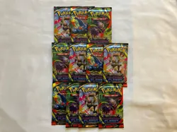 Pokemon TCG – Phantasmal Flames – 11x Booster Pack Lot ( 110 Cards ) - Image 1